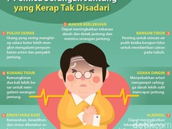 Diam-diam, 7 Hal Sepele Ini Bisa Picu Serangan Jantung