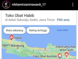 Postingan Nikita Mirzani soal Toko Obat Habib Dihapus