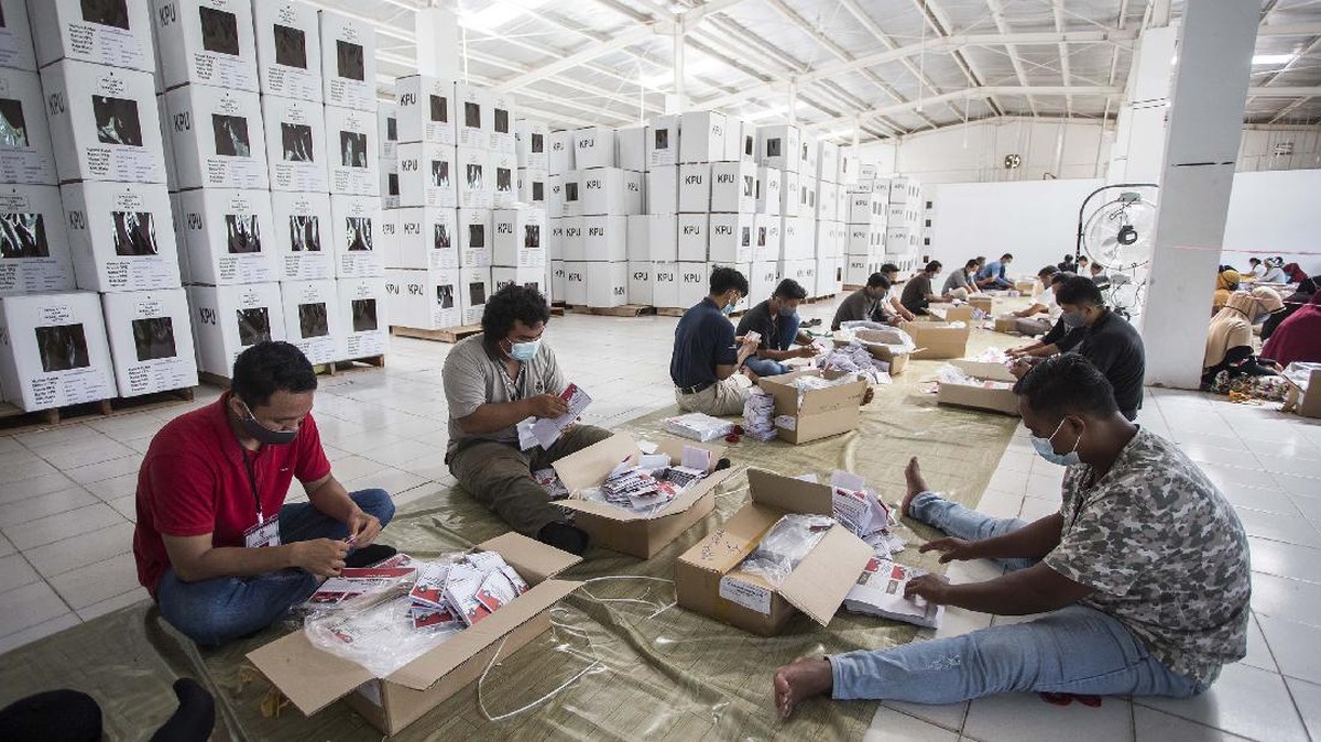 FOTO: Persiapan Logistik Pilkada Serentak 2020