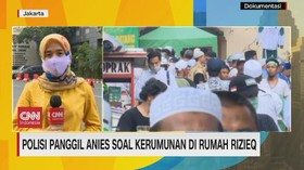 VIDEO: Polisi Panggil Anies Soal Kerumunan di Rumah Rizieq