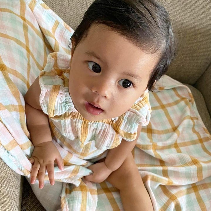 <p>Sekarang, Salima sudah genap berusia 1 tahun. (Foto: Instagram @gistaputri)</p>