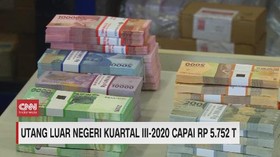 VIDEO: Utang Luar Negeri Kuartal III-2020 Capai Rp 5.752 T