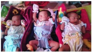 Viral, Wanita Lahirkan 3 Bayi Kembar dan Berutang Rp43 Juta