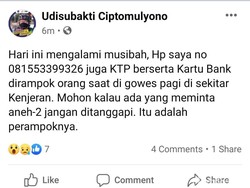 Kronologi Profesor ITS Dibegal Saat Gowes