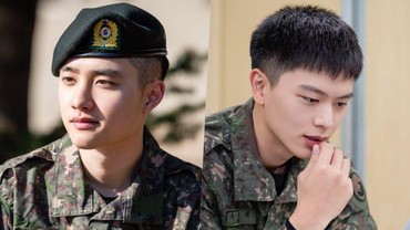 img-title Makin Glowing, Foto Terbaru D.O EXO & Sungjae BTOB Saat Wamil Banjir Pujian