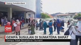 VIDEO: Gempa Susulan 5,3 M Guncang Sumbar