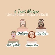 Jenis Masker Untuk Atasi Masalah Kulit