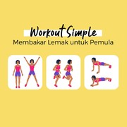Workout Simple Membakar Lemak Untuk Pemula