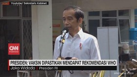 VIDEO: Jokowi: Vaksin Dipastikan Mendapat Rekomendasi WHO