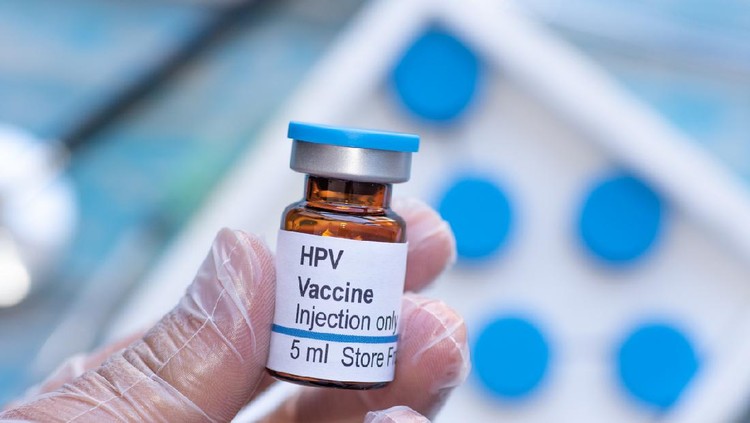 kanker serviks Illustrative picture of human papillomavirus HPV vaccine