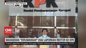 VIDEO: Mahasiswa 'Dirumahkan' Usai Laporkan Rektor ke KPK