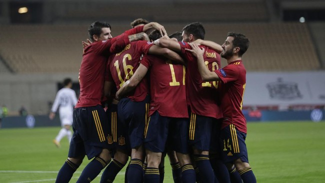 Hadir di Piala Eropa Euro 2020 (Euro 2021) tanpa pemain Real Madrid, timnas Spanyol punya daftar pemain dengan lini serang yang impresif.
