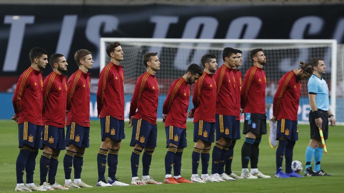 FOTO: Perayaan Setengah Lusin Gol Spanyol ke Gawang Jerman