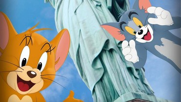 img-title Tayang Maret 2021, Warner Bros Rilis Trailer Film Baru Tom & Jerry