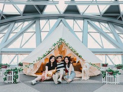 Changi Buka Wisata Glamping, Traveler Bisa Menginap di Bandara