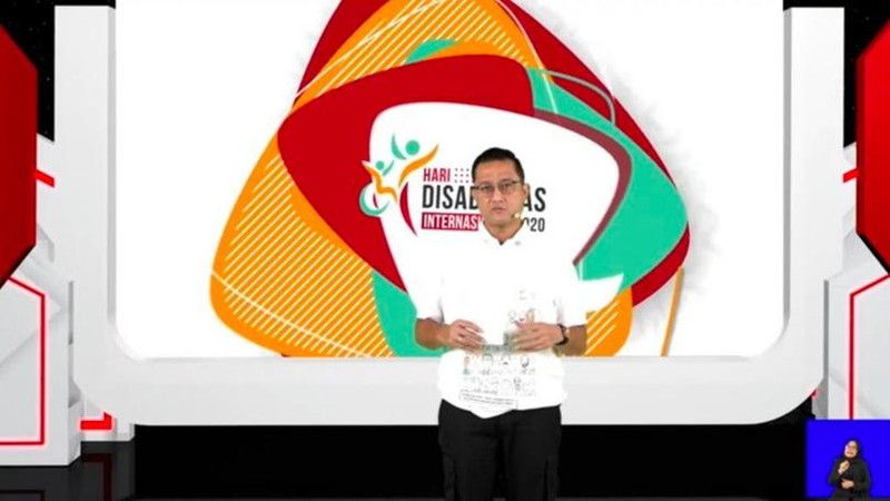 Menteri Sosial Juliari P. Batubara meluncurkan website Creative Disabilities Galery dalam rangkaian peringatan Hari Disabilitas Internasional (HDI) 2020.