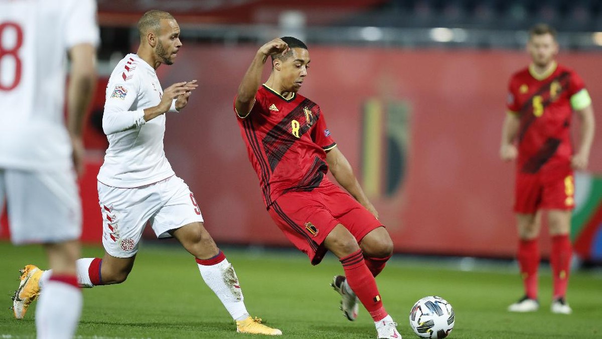 FOTO: Lukaku Antar Belgia ke Semifinal UEFA Nations League