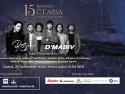 Rossa dan DMasiv Siap Meriahkan Syukuran 15 Tahun CT ARSA Foundation