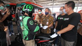 Gojek Kolaborasi dengan Pemprov DKI Uji Emisi Kendaraan Mitra