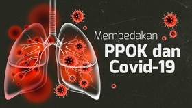INFOGRAFIS: Membedakan Gejala PPOK dan Covid-19
