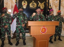 Momen Panglima TNI Unjuk Pasukan Elite Siap Lawan Perusak Persatuan