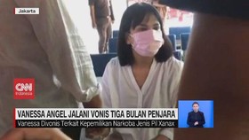VIDEO: Vanessa Angel Jalani Vonis 3 Bulan Penjara