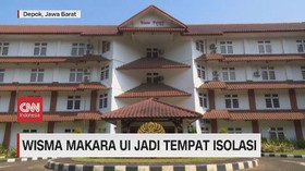 VIDEO: Wisma Makara UI jadi Tempat Isolasi