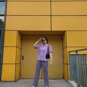 All About Lilac! 10 Inspirasi Fashion ala Influencer Neva Indriany