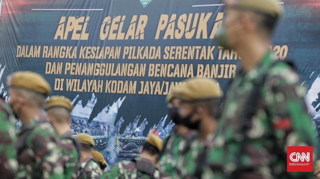 FOTO: Apel Siaga TNI Hadapi Pilkada Serentak 2020