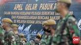 FOTO: Apel Siaga TNI Hadapi Pilkada Serentak 2020 Aparat TNI menggelar apel siaga menghadapi Pilkada Serentak 2020 dan antisipasi banjir di Lapangan Silang Monas, Jakarta, Jumat (20/11)