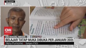 VIDEO: Tanggapan FSGI Soal Dibukanya Belajar Tatap Muka