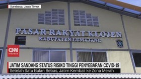 VIDEO: Jatim Sandang Status Risiko Tinggi Penyebaran Covid-19