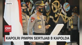 VIDEO: Kapolri Idham Azis Pimpin Sertijab 8 Kapolda