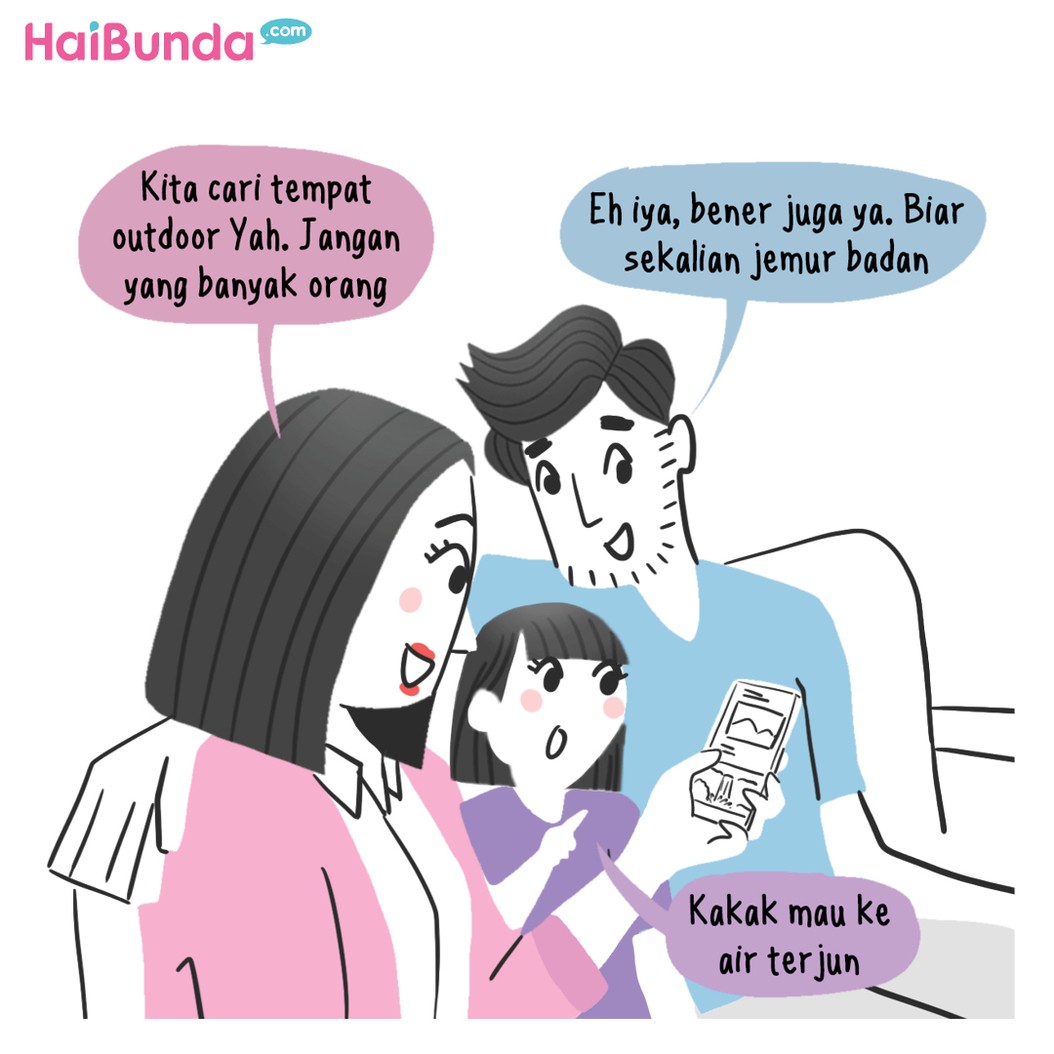 Komik HaiBunda Liburan