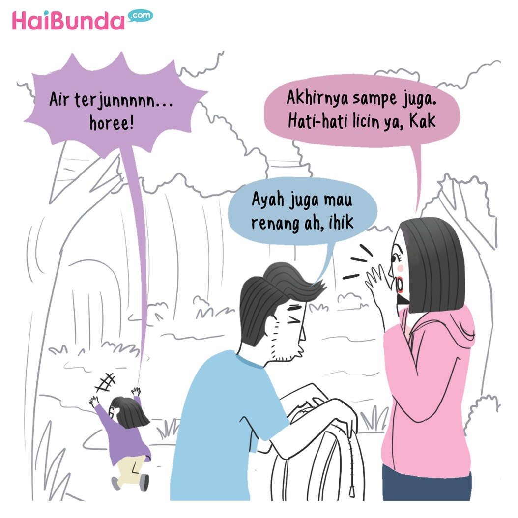 Komik HaiBunda Liburan