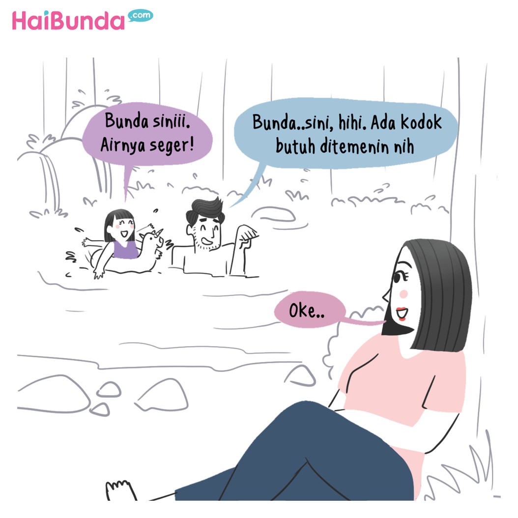 Komik HaiBunda Liburan