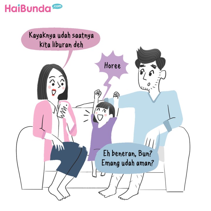 Komik HaiBunda Liburan