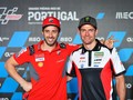 FOTO: Momen Perpisahan Dovizioso dan Crutchlow