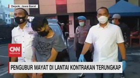 VIDEO: Pengubur Mayat di Lantai Kontrakan Terungkap