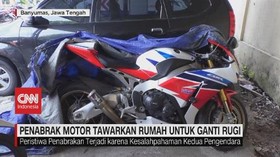 VIDEO: Penabrak Motor Tawarkan Rumah Untuk Ganti Rugi
