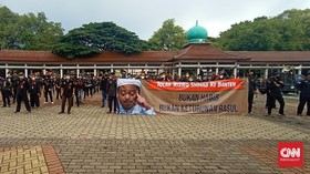 Ratusan Pendekar Banten Gelar Aksi Tolak Kedatangan Rizieq