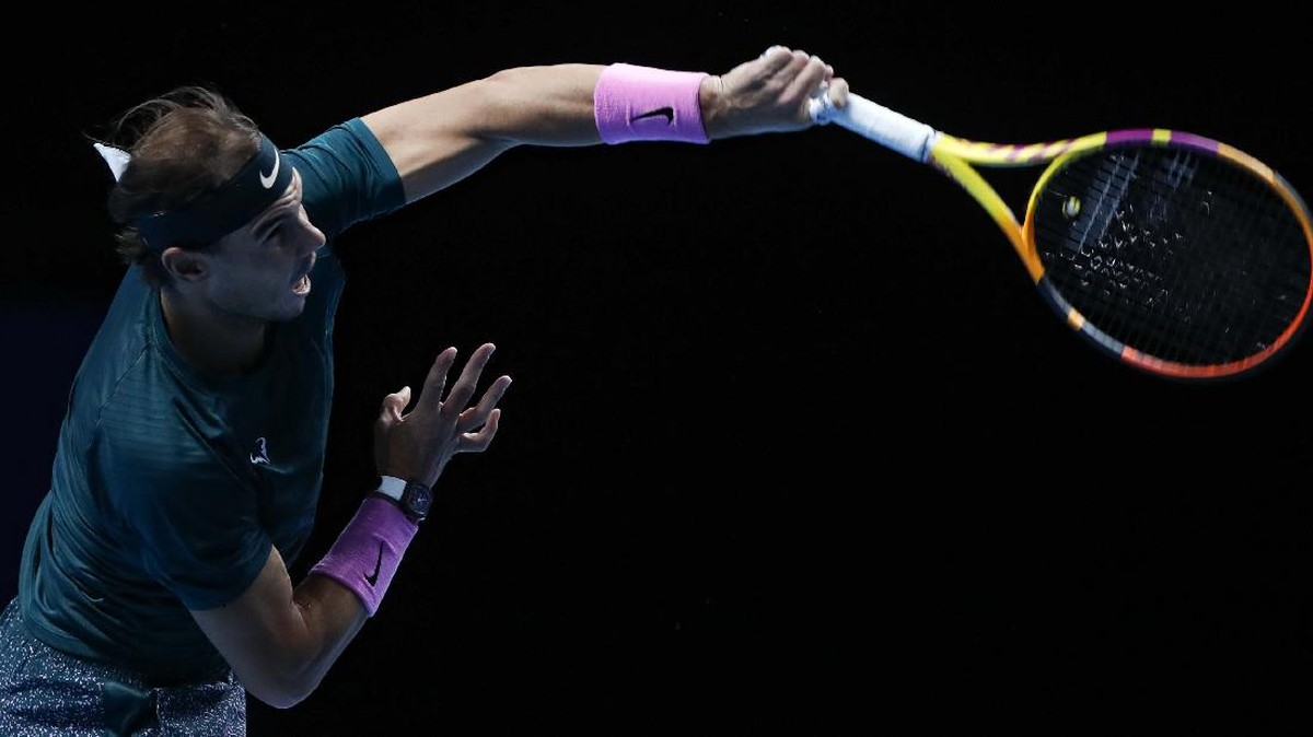 FOTO: Rafael Nadal ke Semifinal ATP Finals 2020