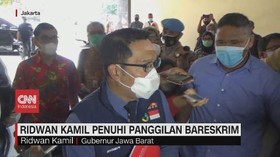 VIDEO: Ridwan Kamil Penuhi Panggilan Bareskrim Polri