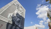 FOTO: Seni Mural San Paolo Perjuangkan Hak LBGTQ+ Seni mural dipamerkan di Institut Teknologi Armellini, San Paolo, Italia, sebagai pesan perjuangan hak-hak LGBTQ+, Rabu (18/11).