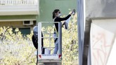FOTO: Seni Mural San Paolo Perjuangkan Hak LBGTQ+ Seni mural dipamerkan di Institut Teknologi Armellini, San Paolo, Italia, sebagai pesan perjuangan hak-hak LGBTQ+, Rabu (18/11).