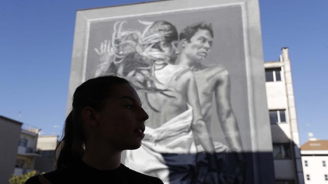 FOTO: Seni Mural San Paolo Perjuangkan Hak LBGTQ+