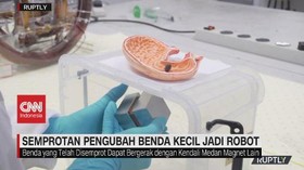 VIDEO: Semprotan Ini Bisa Ubah Benda Kecil Jadi Robot