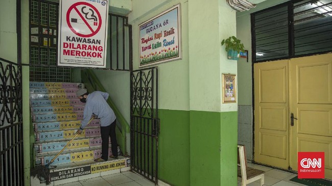 Disdik DKI hanya mengizinkan sekolah tatap muka kepada sekolah yang siap memenuhi aturan dan ketersediaan fasilitas protokol kesehatan virus corona (covid-19).