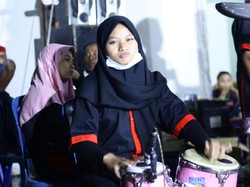 Kini Selia Devi Dikenal Lihai Main Gendang, Dulunya Hobi Pukul-pukul Meja