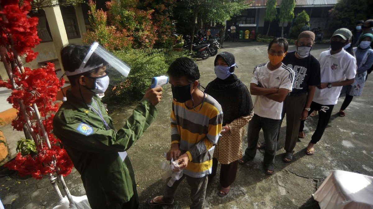 FOTO: Intip Simulasi Pemungutan Suara Pilkada Serentak 2020